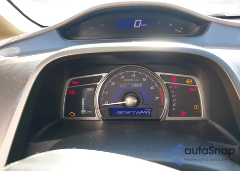 2008 Honda Civic Hybrid из США, поврежденный, VIN JHMFA36248S024382